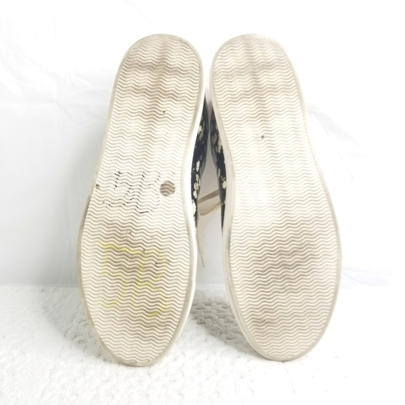 Lucky Brand Women's Lotus Floral Lace Up Leather Upper  Sneaker Shoes Size 8.5 - Picture 7 of 8